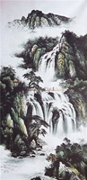 Четырех -фут баннер китайских картин бутик -ландшафт