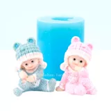 Детская кукла, акриловый фондан, силиконовая форма, глина, DIY