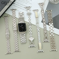 Коллекция Starlight из нержавеющей стали металл подходит для AppleWatch Apple Strap S7 High -Level S8ultra