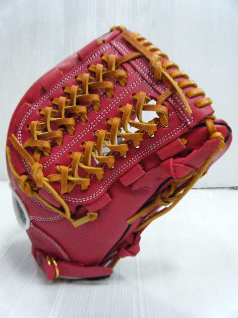 SSK LIMITED CUSTOMIZATION OPEN SINGLE FINGERS A -CLASS HARD COWLOG BASEBALL GLOVES INLAND SURURGICAL NET RED