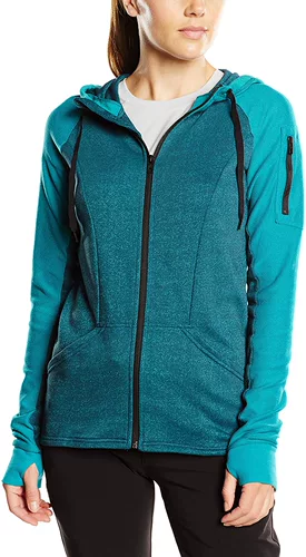 Hurley Sports Sweater Rouge Женский Dri Fit Zip-Up Fleeme Fleem