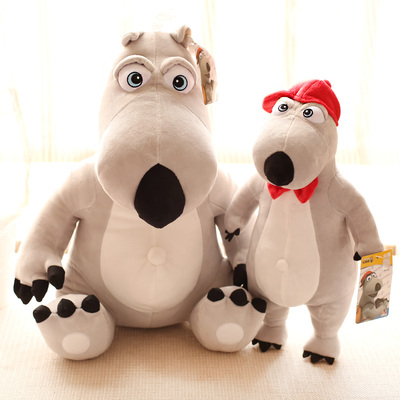 正版贝肯熊倒霉熊毛绒玩具公仔娃娃 抱抱熊 送男生女生儿童节礼物