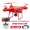 Drone HD chụp ảnh trên không máy bay bốn trục máy bay trẻ em mô hình đồ chơi người lớn sạc máy bay điều khiển từ xa