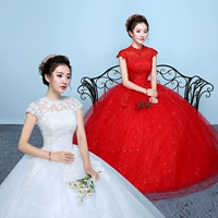 Красные свадебные туфли для невесты, коллекция 2023, открытые плечи, подходит для подростков, по фигуре