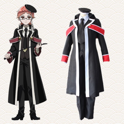 taobao agent Japanese clothing, trench coat, uniform, set, cosplay