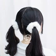 Moe mềm cô gái dễ thương lolita kiểu tóc đuôi ngựa tóc với một bóng tóc vòng Nhật Bản phụ kiện tóc headband headband dễ thương