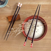 Trang chủ Nhật Bản đũa gỗ anh đào một cặp bàn ăn gia đình sáng tạo môi trường cá tính bằng gỗ dài nhanh - Đồ ăn tối
