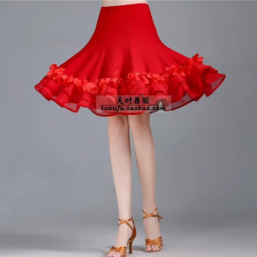 Трехмерные цветочные цветы Gittaba Aquarius Dance Three Step Step Plaza Dance Dance Новые танцевальные танце