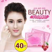 Lip Mask khử muối Lip Moisturizing Anti-Creaming tẩy tế bào chết môi Lip Care 40 peças son dưỡng môi cho bé