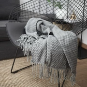Giải trí chăn Bắc Âu ins mùa hè tấm thảm điều hòa chăn triều đan không khí chăn đơn phòng ngủ cuối giường để có một giấc ngủ ngắn khăn - Ném / Chăn