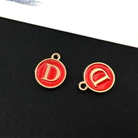 Красный, буква D