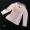77 không hoàn lại Hàng nhập khẩu Hàn Quốc cô gái lụa ren búp bê cổ áo dài tay áo thun trẻ em màu đặc biệt trên cùng áo sơ mi - Áo thun