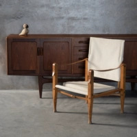 [coznap vintage] Nội thất thời trung cổ Bắc Âu Bậc thầy thiết kế Đan Mạch Kaare Klint Safari - Đồ nội thất thiết kế ghế xếp
