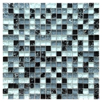 Черно -белый серый ледяной трещины