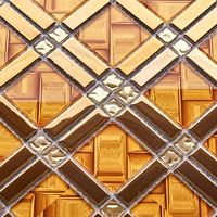 Стеклянная мозаика, бассейн на стену, зеркальный эффект