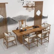 Mới Trung Quốc phong cách gỗ rắn bàn cà phê phòng khách đơn giản bàn trà kết hợp phòng trà đồ nội thất phòng trà Zen kung fu bàn trà bàn trà - Nội thất văn phòng