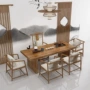Mới Trung Quốc phong cách gỗ rắn bàn cà phê phòng khách đơn giản bàn trà kết hợp phòng trà đồ nội thất phòng trà Zen kung fu bàn trà bàn trà - Nội thất văn phòng bàn làm việc tại nhà
