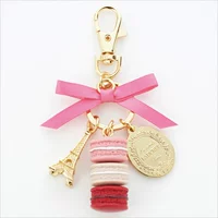 Spot Japan Mark's Laduree Macaron Eiffel Tower Caychain