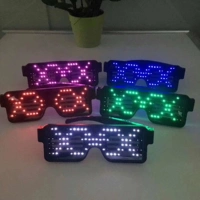 Флуоресцентные светлые очки Бусуди, оснащенные атмосферой ночного клуба для