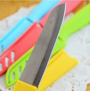 6-1- Kẹo màu trái cây dao gọt vỏ thép không gỉ dưa cầm tay với dao đặt bếp - Công cụ Knift / công cụ đa mục đích
