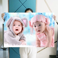 Постер для новорожденных для девочек на стену, новая коллекция, большие глаза