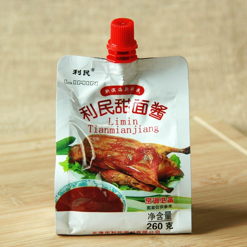 Tianjin Limin Sweet Sweet Sauce Sauce Sauce Sauce Loodle Sauce Sauce Sauce Sauce Flyders Dip Соус Стол