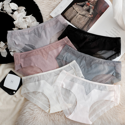 4条包邮可爱甜美内裤管阿姨十点半E-003内衣配件日常女透明三角裤-淘宝网 4条包邮可爱甜美内裤管阿姨十点半E-003内衣配件日常女透明三角裤-淘宝网