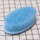 Домашняя силиконовая щетка щетка для ванны Blue