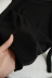 Gõ thoải mái vải là mỏng màu đen lỏng mỏng cổ tròn dài tay áo thun áo len A 414 các kiểu áo len Đan Cardigan