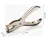 Держа стоп -штопоры с одним шестом -отверстием, круглое отверстие с полным металлическим билетом 8 страниц DIY Hot Trowrage Card Paper Card