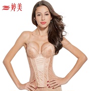 Tingmei corset bụng đích thực Tingmei mỏng điều chỉnh áo ngực dài hình quần áo bó eo lại cơ thể vú đồ lót
