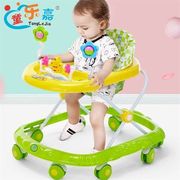 Bé sơ sinh con toddler walker 6 7-18 tháng con đa chức năng chống rollover tay đẩy có thể mất âm nhạc