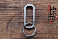 Большая пряжка+титановое кольцо