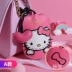 Hellokitty phim hoạt hình dễ thương nữ kéo xe da trường hợp chìa khóa thiết lập phù hợp 骐 da Corolla Polo phổ quát - Trường hợp chính Trường hợp chính