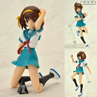 Man Yin Fang figma Sự u sầu của Haruhi Suzumiya Haruhi Suzumiya Dịch vụ mùa hè Ver phiên bản tiếng Nhật của bàn tay đích thực - Capsule Đồ chơi / Búp bê / BJD / Đồ chơi binh sĩ búp bê bts