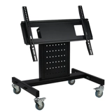 Дварф -телевизор, стоящая стадия на подиуме 65 75 85 -INCH Mobile Cart Can Can