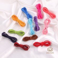 DIY Браслет Материал 2.5 мм Корейская шерстяная замшевая веревка Ожерелье веревка двухстороннее вязание браслет ожерелье шнур