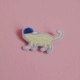 Mèo West Cat thương hiệu ban đầu mèo thêu trâm con mèo con trâm mèo huy hiệu pin phụ nữ - Trâm cài