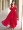 Lệ Giang phong cách dân tộc của phụ nữ Vân Nam du lịch kỳ nghỉ ảnh áo dài cổ điển cotton và vải lanh thẻ trà hồ muối đầm đỏ - Váy dài