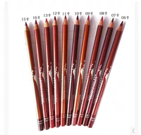 Mua 1 tặng 1 miễn phí Li Laiya môi không thấm nước lót Li Liya môi bút chì son môi bút màu nude red crimson son bút chì maybelline