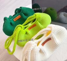 Пряжа 娜米手工馆 奶呼呼的云朵包 腋下包单肩包材料包/成品