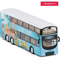 彩 珀 1 76 Xe buýt tham quan Hồng Kông Xe buýt hai tầng Âm thanh và ánh sáng trở lại Mô hình kim loại đồ chơi bằng giọng nói ngoài đời thực - Chế độ tĩnh mô hình ducati