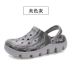 Xingyue Xiaoying Couple Croc Giày Nữ Mùa Hè Phiên Bản Hàn Quốc Sinh Viên Dép Dễ Thương Chống Trơn Trượt Đế Mềm Giày Đi Biển Đế Dày dép Đi Trong Nhà dép nam quai ngang dép y tế chồng trượt 