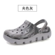 Xingyue Xiaoying Couple Croc Giày Nữ Mùa Hè Phiên Bản Hàn Quốc Sinh Viên Dép Dễ Thương Chống Trơn Trượt Đế Mềm Giày Đi Biển Đế Dày dép Đi Trong Nhà dép nam quai ngang dép y tế chồng trượt