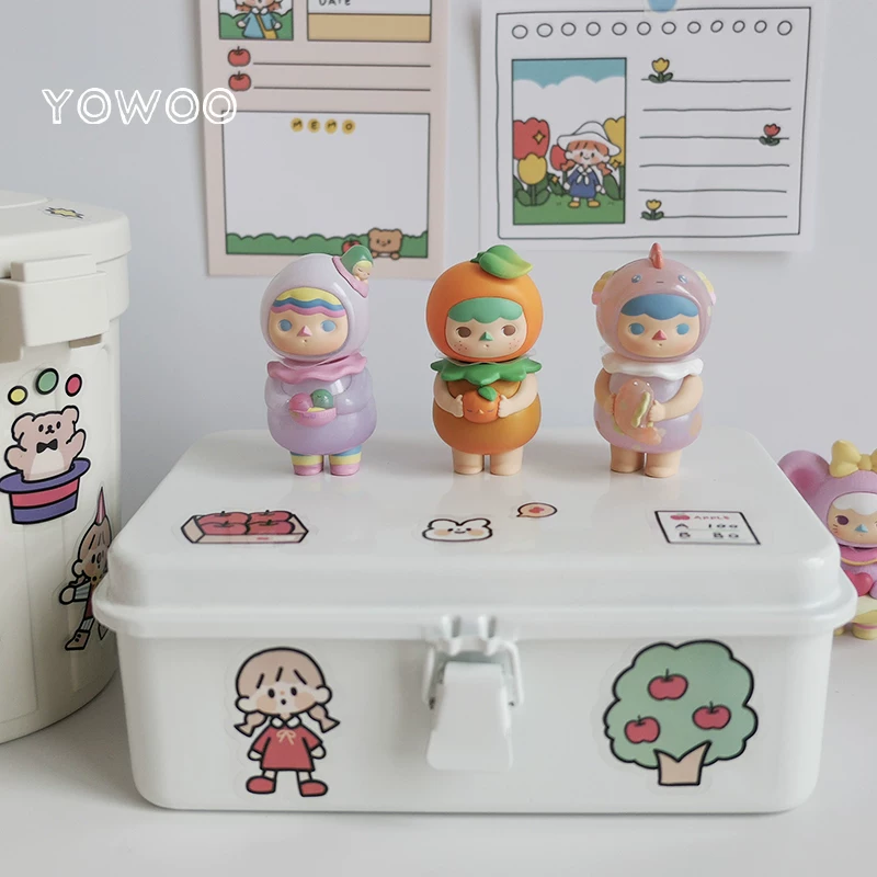White seal, hair band, storage system, tin box, scheduler