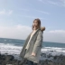 Chống mùa giải phóng mặt bằng 2018 mới Hàn Quốc phiên bản của phần dài của dày bông áo khoác nữ mùa đông sinh viên bông chần cổ áo bông quần áo Bông