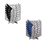 Рюкзак на липучке, упаковка, значок, нарукавная повязка, 3D, с вышивкой