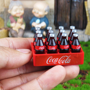 Thực phẩm nhật bản chơi thực sự luộc trang trại mini nhà bếp trẻ em chơi nhà đồ chơi mô phỏng thu nhỏ cola đạo cụ đồ trang trí