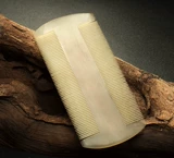 Натуральный карман натурального рога расчесывать детскую расчесывающую расческу для расчесывания яиц, удалите расческу в домочин