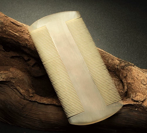 Натуральный карман натурального рога расчесывать детскую расчесывающую расческу для расчесывания яиц, удалите расческу в домочин